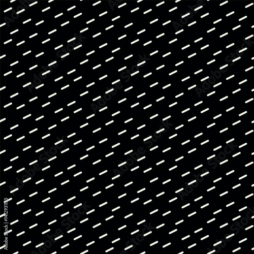 Vector seamless pattern. Modern stylish texture. Geometric striped ornament. Monochrome geometric swatch. Smooth diagonal capsules.