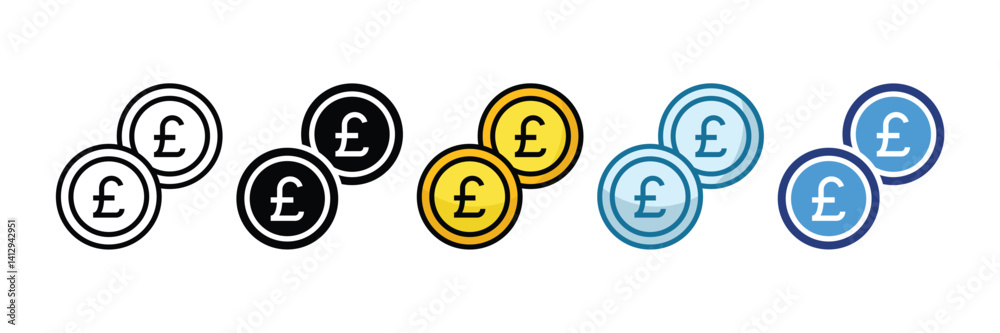 Pound Sign Icon Set Multiple Style Collection Pound Sign Icon Set Multiple Style Collection