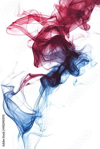 Abstract aquamarine smoke background texture