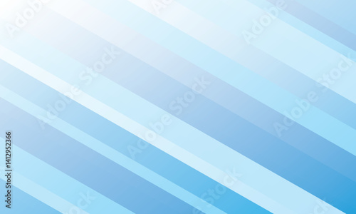 Abstract blue tone gradient background with diagonal stripes