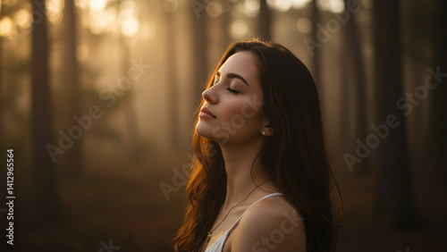 Whispering Elegance in Morning Mist