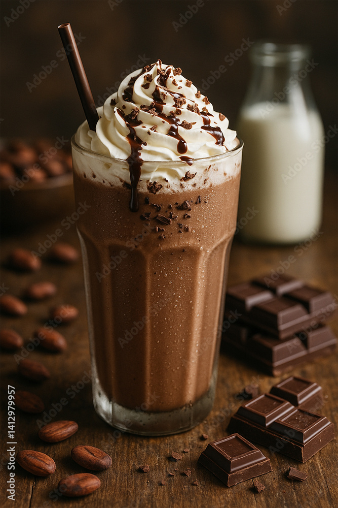 chocolate milkshake chocolate milkshake