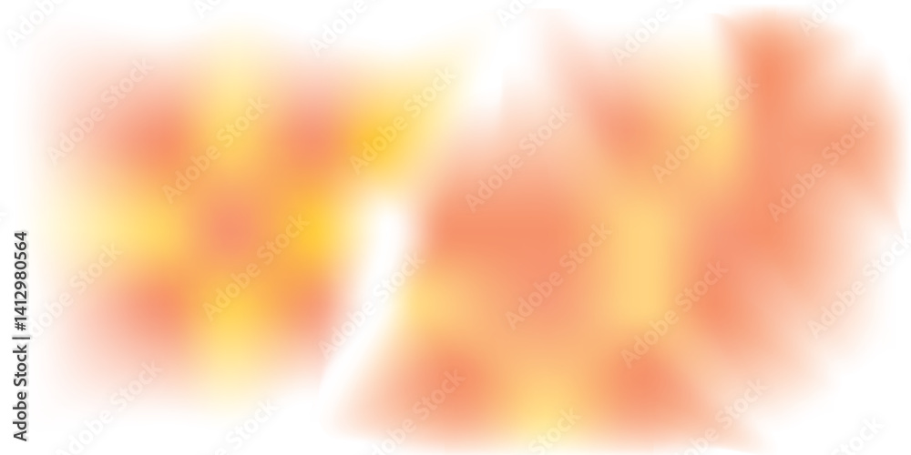 Obraz premium Soft background orange white gradient color. Minimalist fluid background. vector modern eps10.