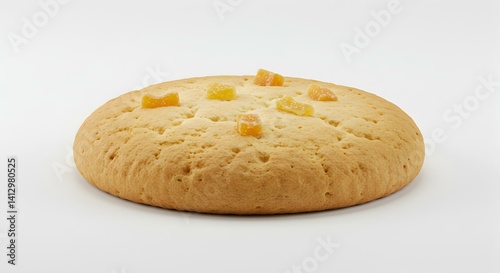 Garibaldi biscuit cookie white background