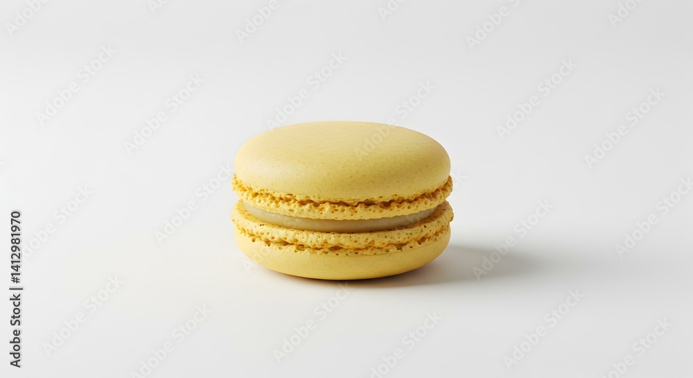 Macaroon cookie white background Macaroon cookie white background