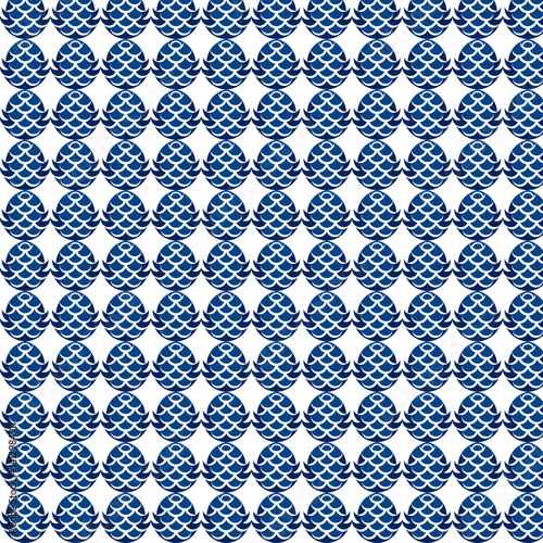 Fish Scales Patterns design