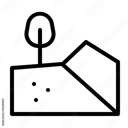 Land/Plot Icon