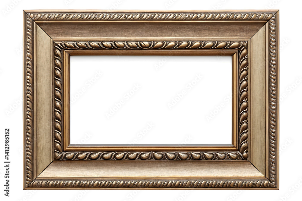 Fototapeta premium Elegant Picture Frame. Empty Border for Artwork and Photography Display.