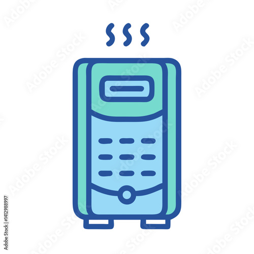 Air Purifier Icon Representing Indoor Air Cleaning