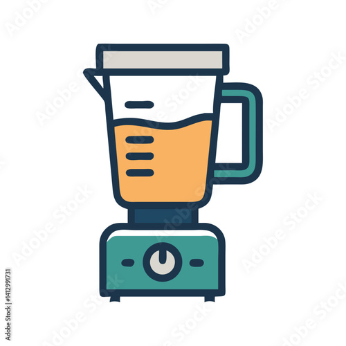 Blender Icon Representing Beverage Preparation