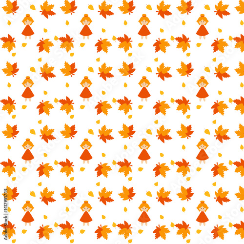 Autumn Angles Patterns design