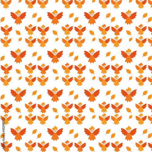 Autumn Angles Patterns design