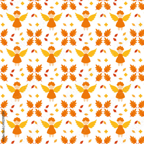 Autumn Angles Patterns design