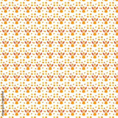 Autumn Angles Patterns design