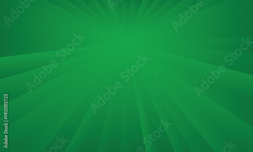 Dynamic green background with radiating lines