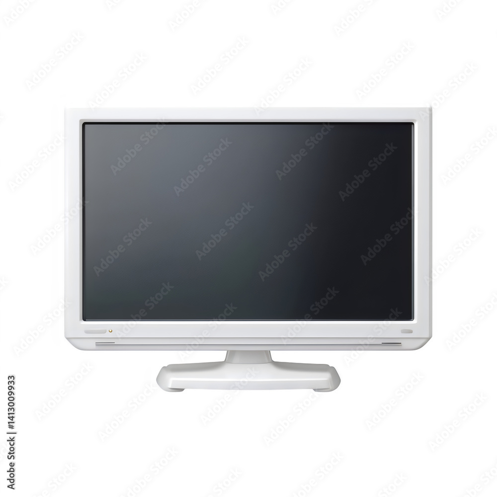 White computer monitor display White computer monitor display