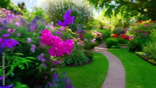 Wallpaper Mural Blumengarten Torontodigital.ca