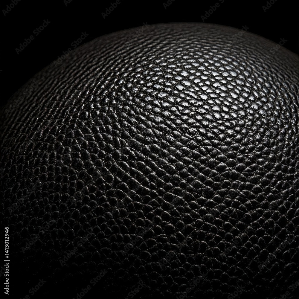 Professional Sports Equipment Photography of Modern Basketball with Dynamic Lighting and Texture Details