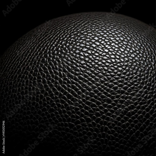 Obraz na płótnie Professional Sports Equipment Photography of Modern Basketball with Dynamic Lighting and Texture Details w salonie