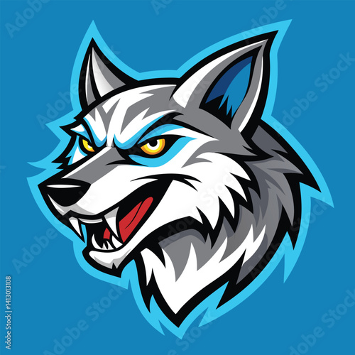 wolf head mascot