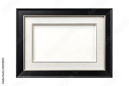 Elegant Picture Frame. Empty Border for Artwork and Photography Display.