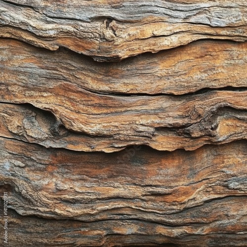 Obraz na płótnie Weathered Barn Wood Texture with Rich Natural Grain Patterns and Rustic Character Perfect for Design Projects w salonie