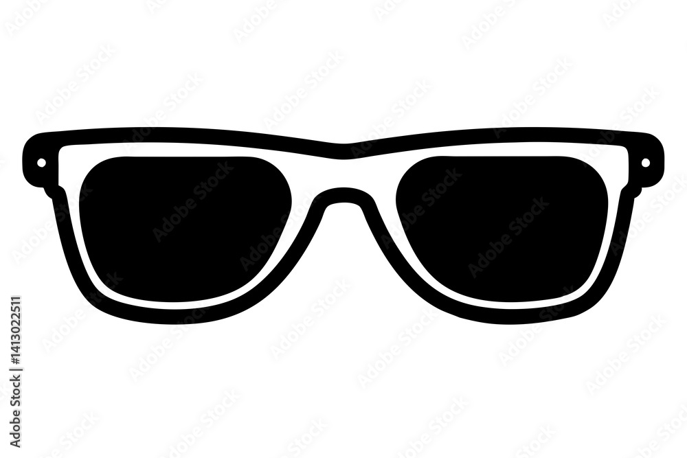 Sunglasses Icon – Flat Vector of Protective Eyewear for Fashion and Summer Designs
Sunglasses Icon – Flat Vector of Protective Eyewear for Fashion and Summer Designs