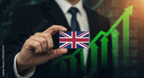 United Kingdom Economic Growth and Market Opportunities with Rising Chart