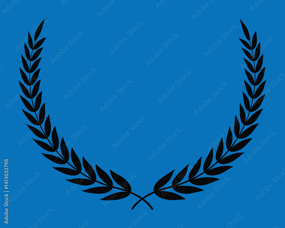 Obraz premium Victory icon Simple vector illustration design on color background 