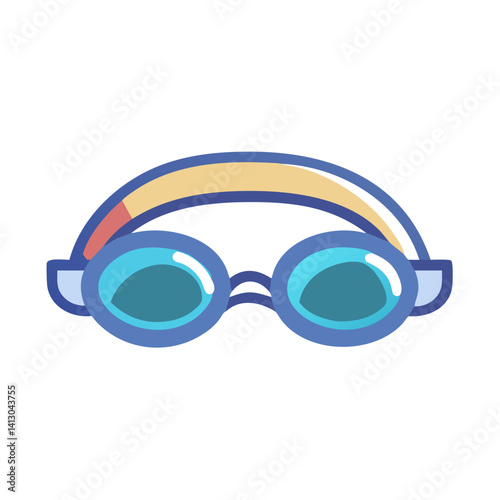 Swimming Goggles Icon Representing Swim