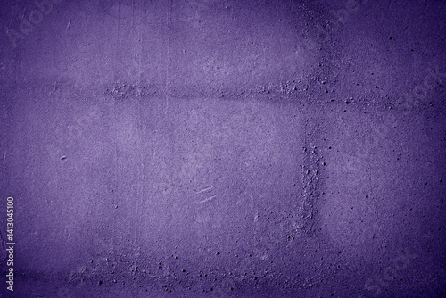  Grungy concrete wall texture in purple tone. Abstract background and texture for design