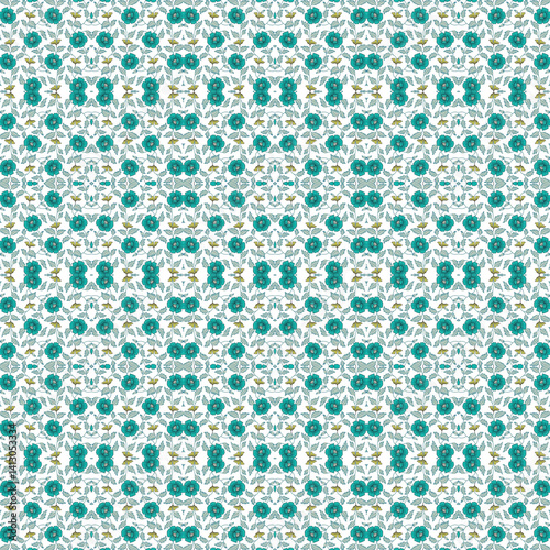 Versatile Colorful Pattern for Textile Design