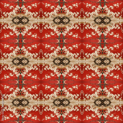 Versatile Colorful Pattern for Textile Design