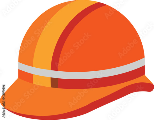 orange hard hat