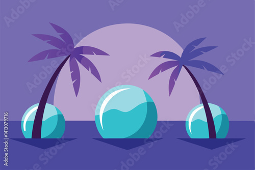 palm tree on the beach