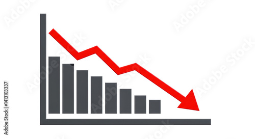 Isolated Business Decline Chart Free Download Isolated Business Decline Chart - GFXLoad