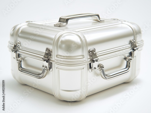 <High-Quality Aluminum Protective Case: Modern Design Travel Accessory with Secure Closure and Stylish Storage Solution>