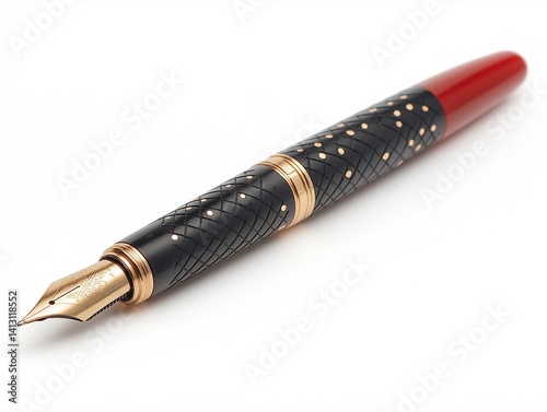 Luxury Fountain Pen with Gold Nib: Elegant Design for Fine Writing and Calligraphy