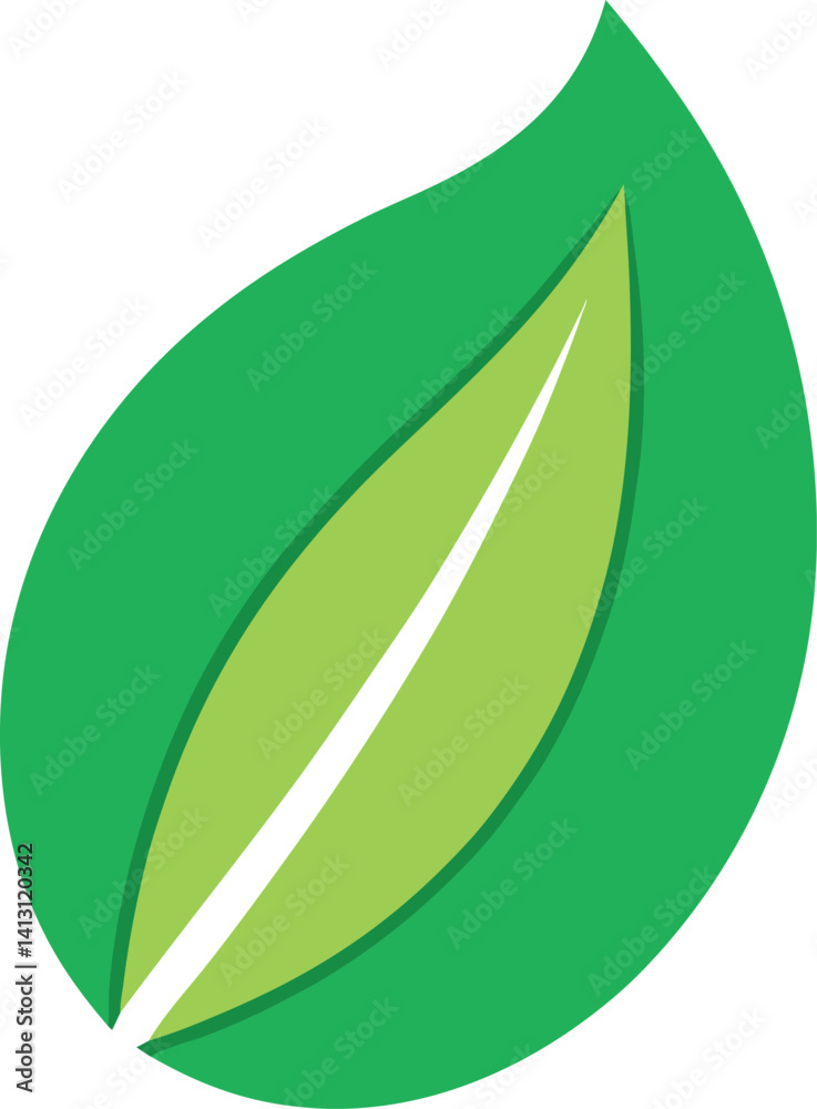 green leaf icon