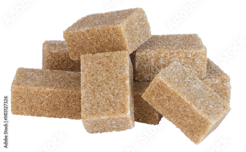 Morceaux de sucre roux