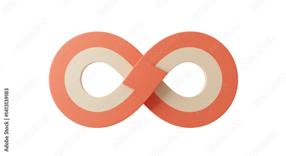 Isolated Infinity Symbol Isolated Infinity Symbol