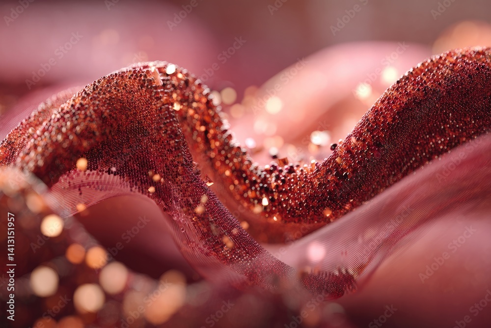 Abstract fabric texture with glittery details Abstract fabric texture with glittery details