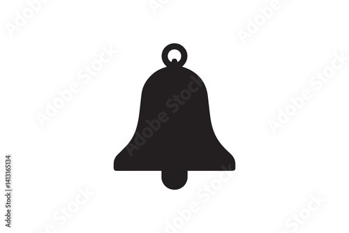 christmas bells isolated on white