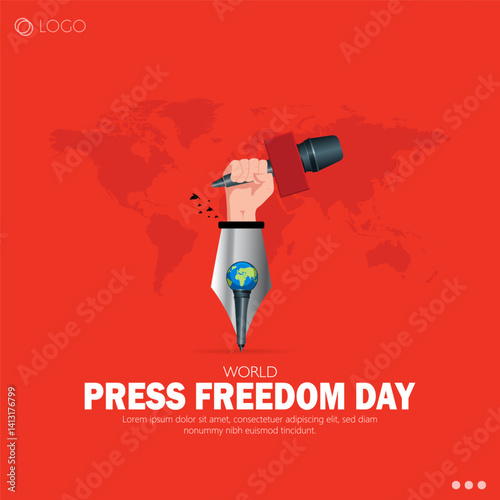 World Press Freedom Day is observed on May 3rd each year to raise awareness about the importance of press freedom and to defend the rights of journalists worldwide.