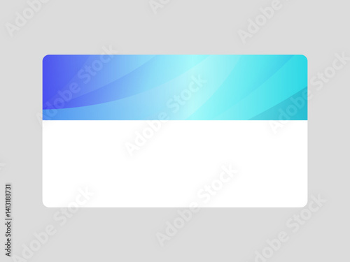 Soft gradient abstract LinkedIn banner for business