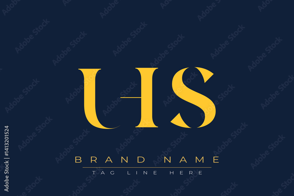 UHS abstract letter logo design. This logo is designed by three abstract letters. UHS abstract letter logo design. This logo is designed by three abstract letters.