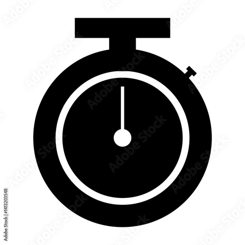 clock icon on a white background