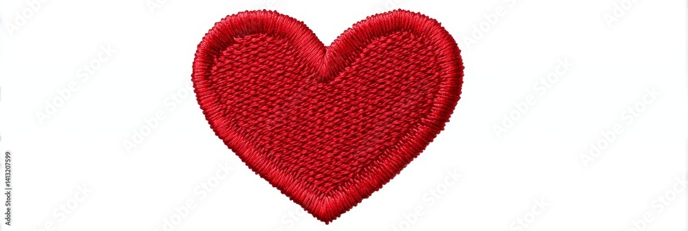 Red Heart Embroidered Patch Badge - A simple, charming red heart embroidered patch. Symbolizing love, affection, care, warmth, and passion. Perfect for crafts and apparel Red Heart Embroidered Patch Badge - A simple, charming red heart embroidered patch. Symbolizing love, affection, care, warmth, and passion. Perfect for crafts and apparel