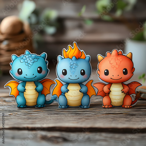 Adorable baby dragons 