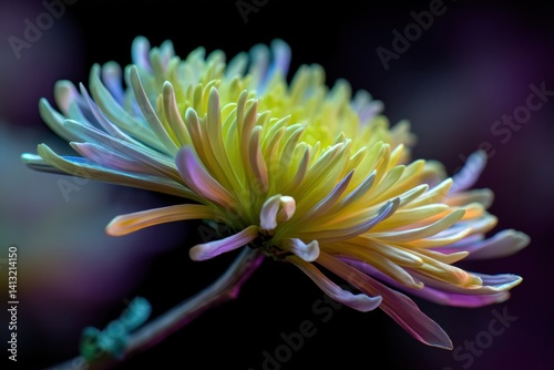 A close-up of a vibrant chr...